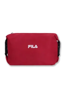 Trousse de toilette avec logo rouge