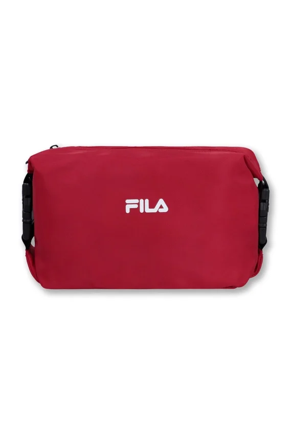 Trousse de toilette avec logo rouge