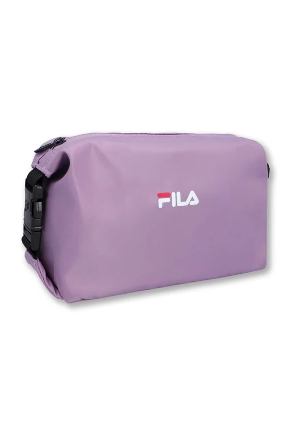 Trousse de toilette avec logo violet