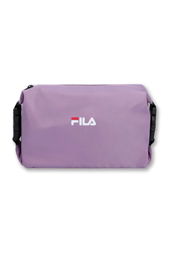 Trousse de toilette avec logo violet
