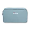 Trousse de toilette grise avec logo