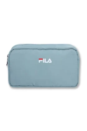 Trousse de toilette grise avec logo