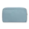Trousse de toilette grise avec logo