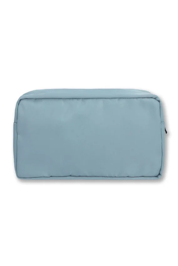 Trousse de toilette grise avec logo