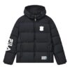 Veste à capuche oversize issue de la collaboration Fila x Mihara Yasuhiro « Black White Blue »