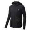 Veste cargo tissée à fermeture éclair Athletics, noire