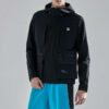 Veste cargo tissée à fermeture éclair Athletics, noire