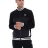 Veste à col entonnoir Tie Breaker noire