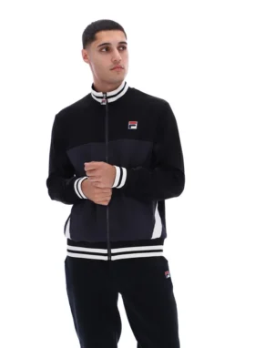Veste à col entonnoir Tie Breaker noire
