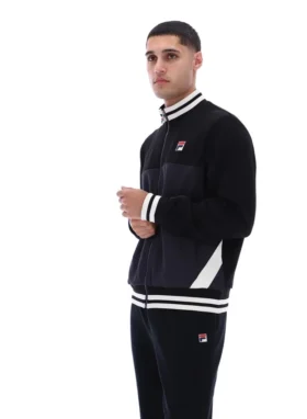 Veste à col entonnoir Tie Breaker noire