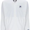 Veste d'échauffement de tennis unisexe blanc cassé