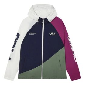 Veste de la collection Originale « Blanc, bleu marine, violet »