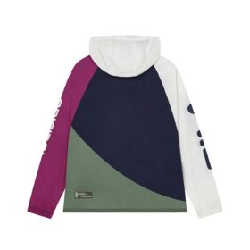 Veste de la collection Originale « Blanc, bleu marine, violet »