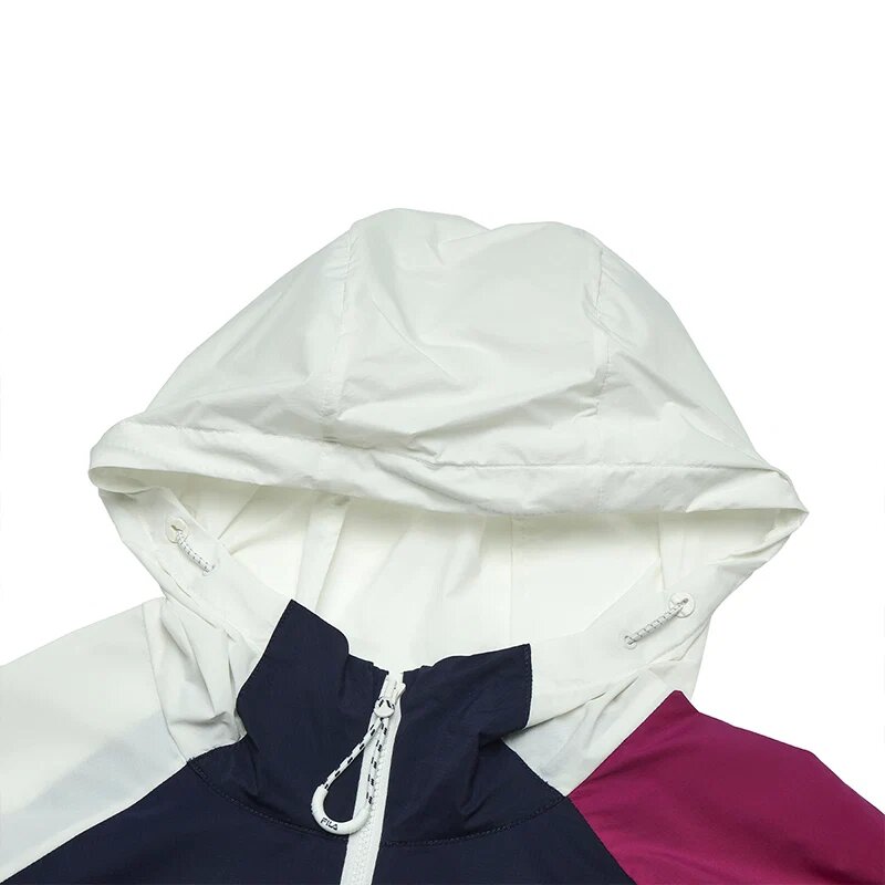 Veste de la collection Originale « Blanc, bleu marine, violet »