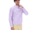 Veste de motard emblématique Terrinda, couleur lilas pastel