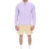 Veste de motard emblématique Terrinda, couleur lilas pastel