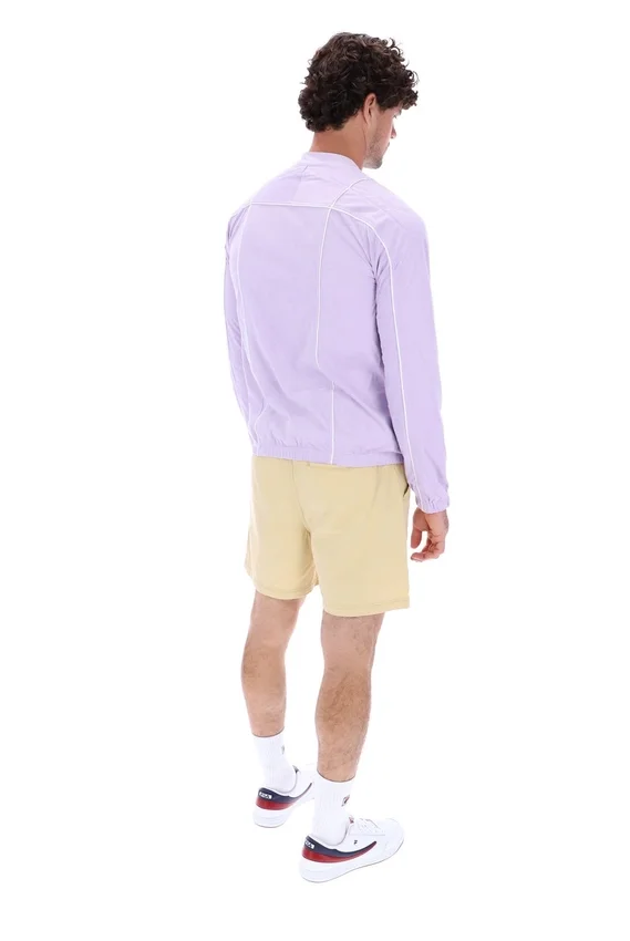 Veste de motard emblématique Terrinda, couleur lilas pastel