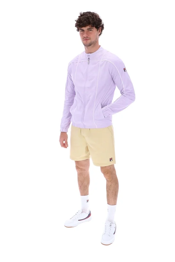 Veste de motard emblématique Terrinda, couleur lilas pastel