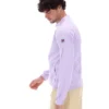 Veste de motard emblématique Terrinda, couleur lilas pastel