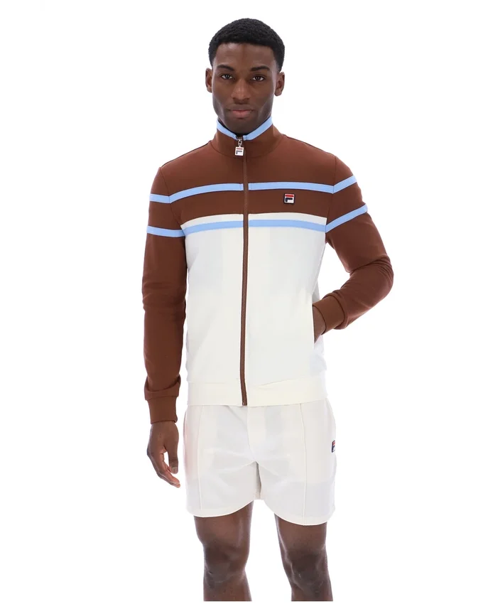 Veste de sport Giovanni à empiècements contrastés Gardenia