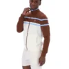 Veste de sport Giovanni à empiècements contrastés Gardenia