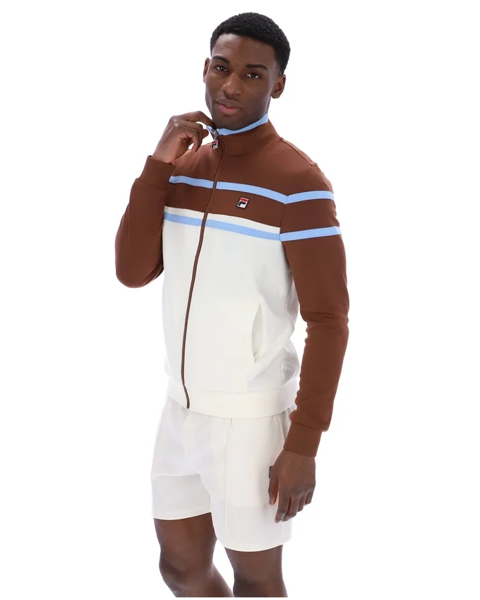 Veste de sport Giovanni à empiècements contrastés Gardenia