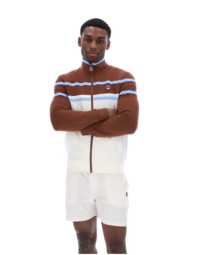 Veste de sport Giovanni à empiècements contrastés Gardenia