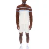 Veste de sport Giovanni à empiècements contrastés Gardenia