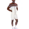 Veste de sport Giovanni à empiècements contrastés Gardenia