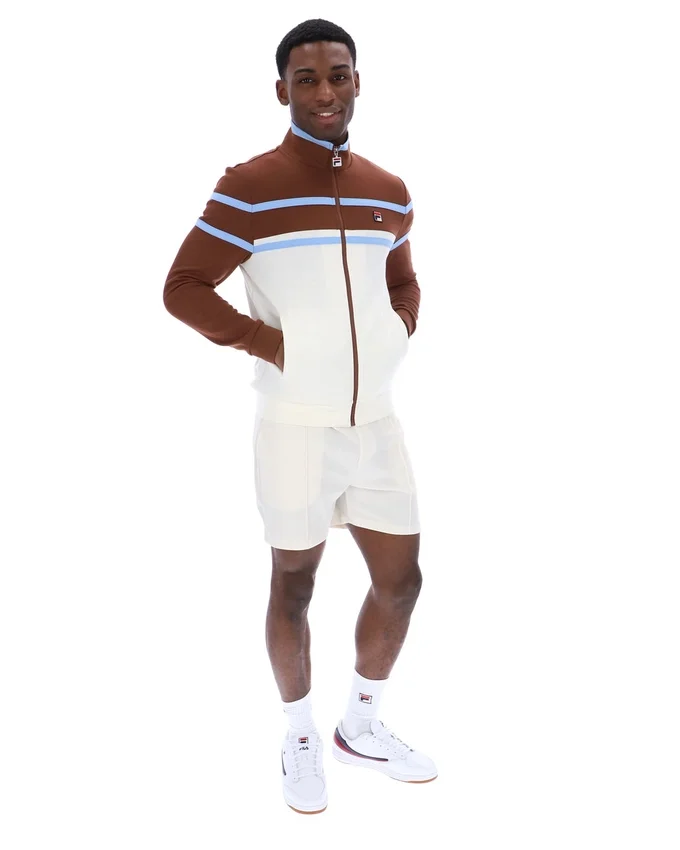 Veste de sport Giovanni à empiècements contrastés Gardenia