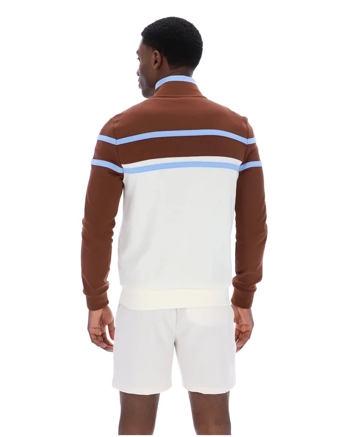 Veste de sport Giovanni à empiècements contrastés Gardenia