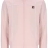 Veste de survêtement Armando rose pâle à passepoil contrasté