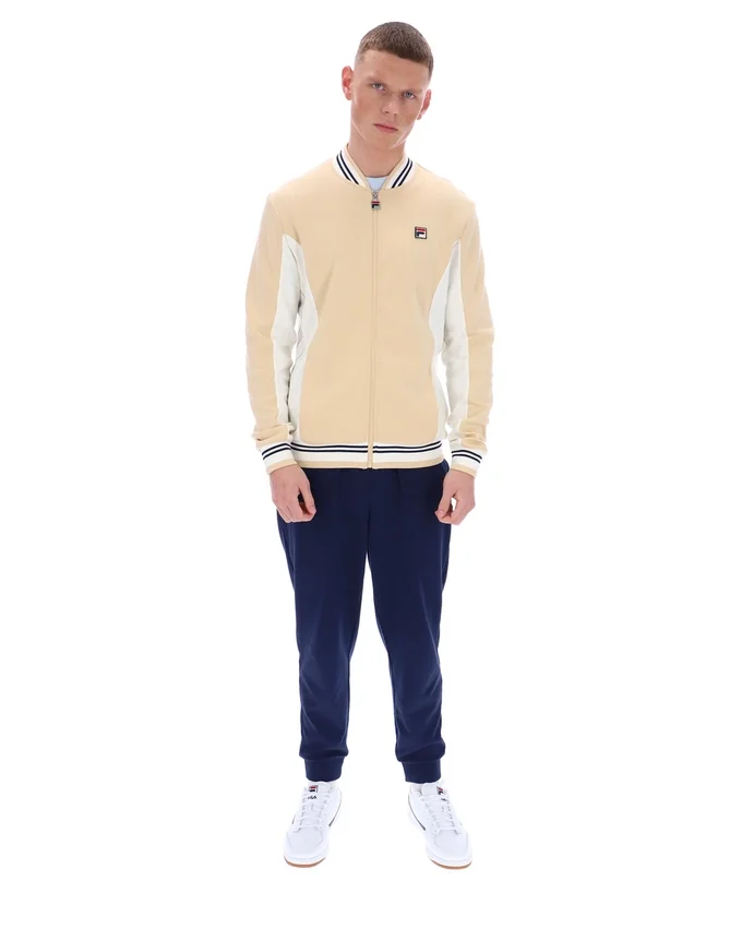 Veste de survêtement de baseball Settanta beige classique