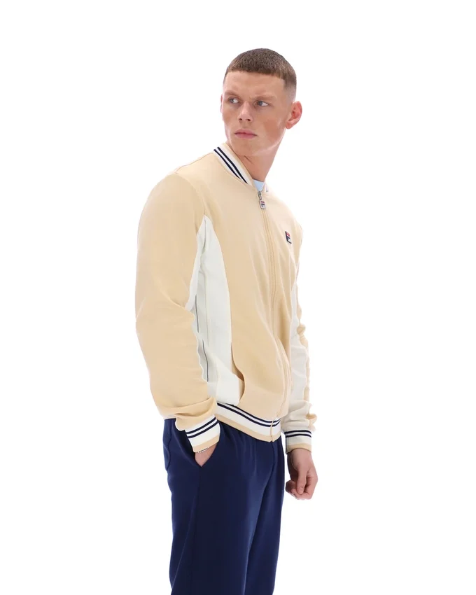 Veste de survêtement de baseball Settanta beige classique