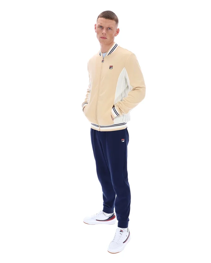 Veste de survêtement de baseball Settanta beige classique