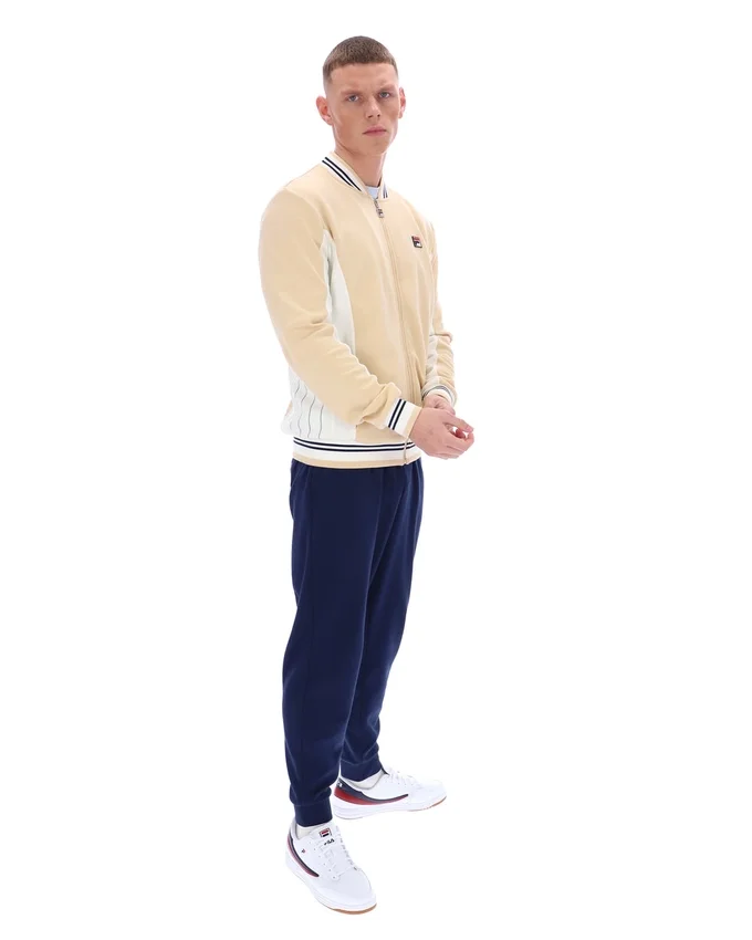 Veste de survêtement de baseball Settanta beige classique