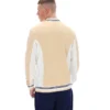 Veste de survêtement de baseball Settanta beige classique