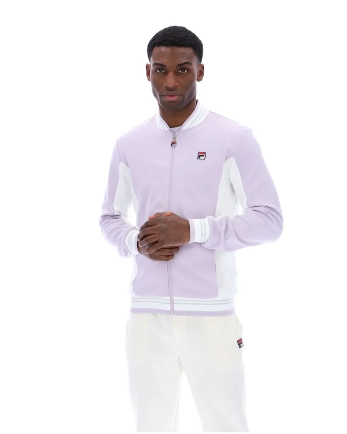 Veste de survêtement de baseball Settanta couleur Misty Lilac