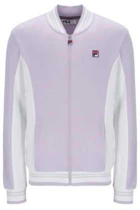 Veste de survêtement de baseball Settanta couleur Misty Lilac