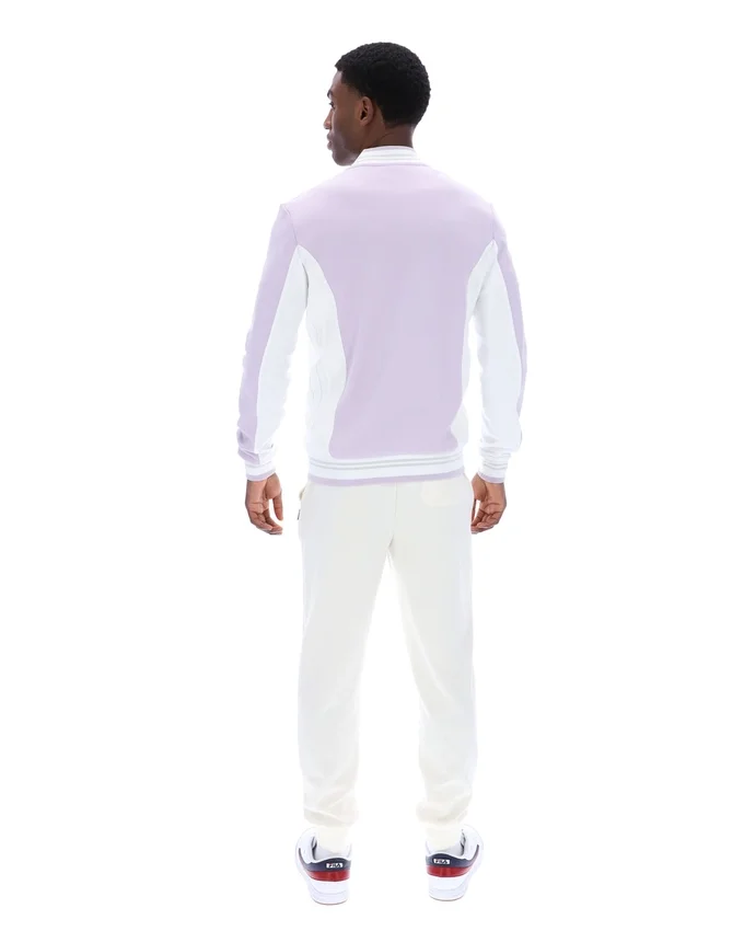 Veste de survêtement de baseball Settanta couleur Misty Lilac