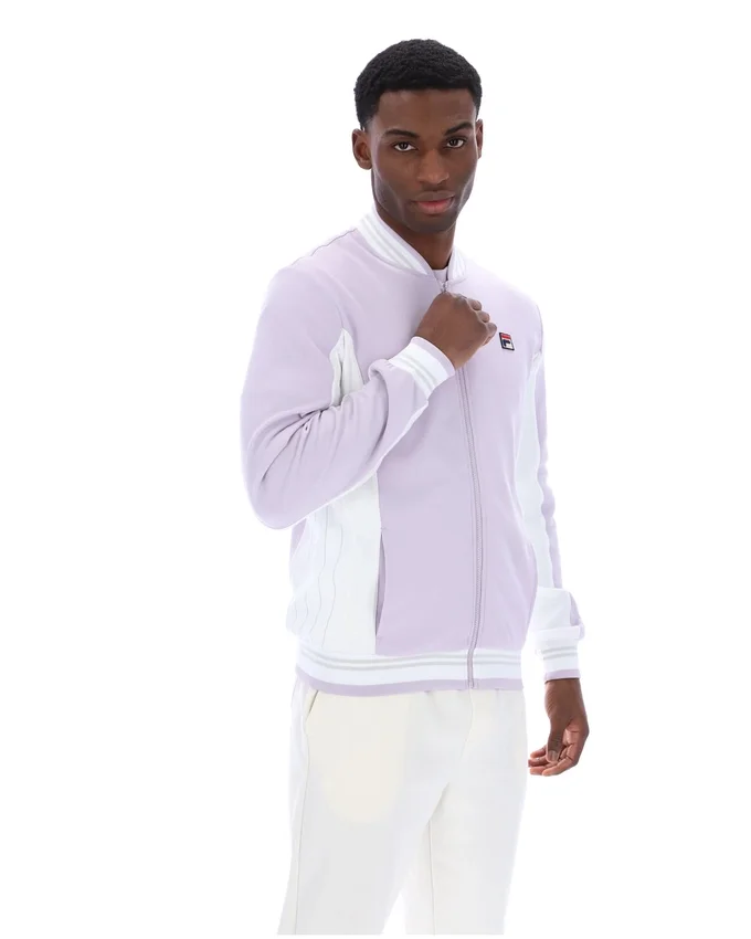 Veste de survêtement de baseball Settanta couleur Misty Lilac
