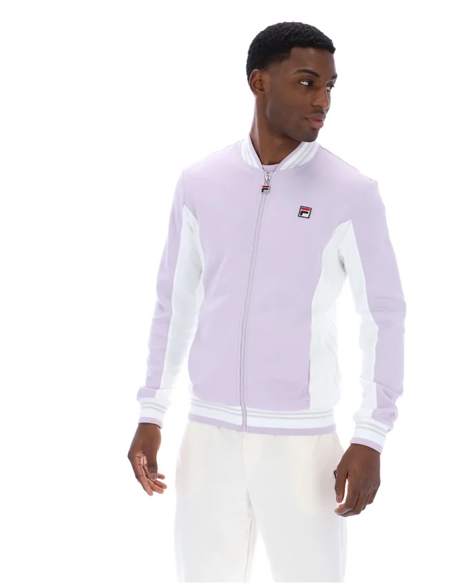 Veste de survêtement de baseball Settanta couleur Misty Lilac