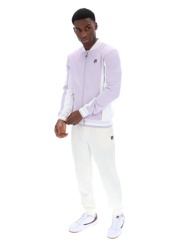 Veste de survêtement de baseball Settanta couleur Misty Lilac