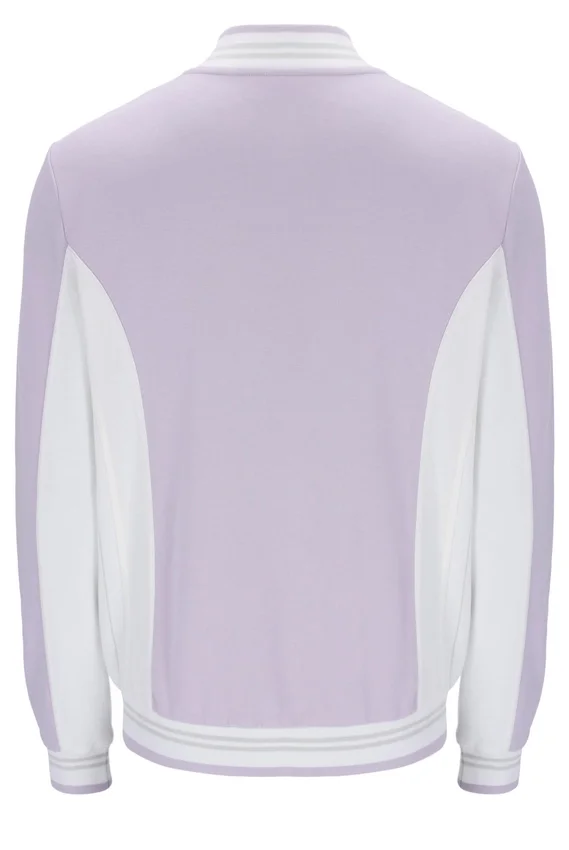 Veste de survêtement de baseball Settanta couleur Misty Lilac