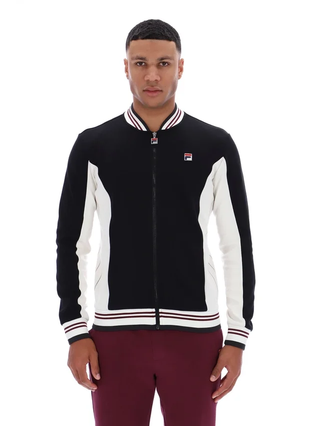 Veste de survêtement de baseball Settanta noire