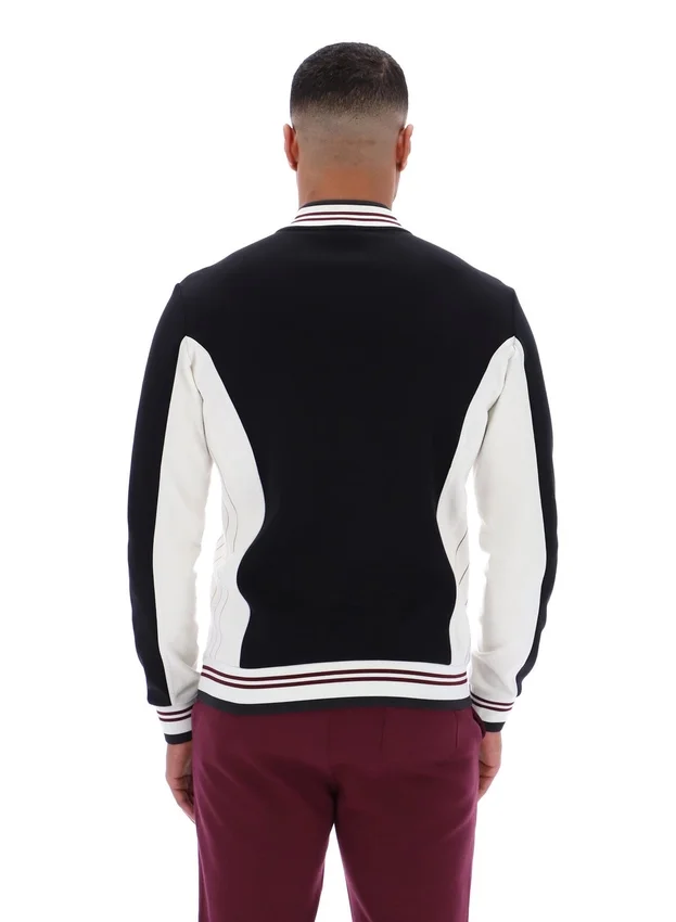 Veste de survêtement de baseball Settanta noire