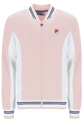 Veste de survêtement de baseball Settanta rose pâle