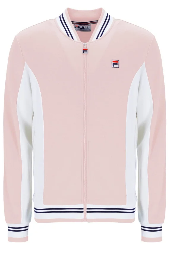 Veste de survêtement de baseball Settanta rose pâle