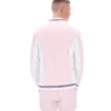Veste de survêtement de baseball Settanta rose pâle