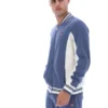 Veste de survêtement de baseball vintage indigo Settanta